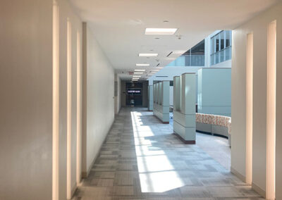 commercial painting large area wall coverage