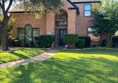 exterior painting clean protected workspace