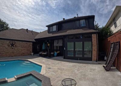 exterior painting multiple coat layers durability