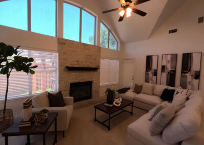 interior painting consistent color coverage walls