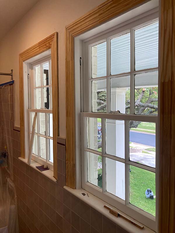 trim painting high detail finish