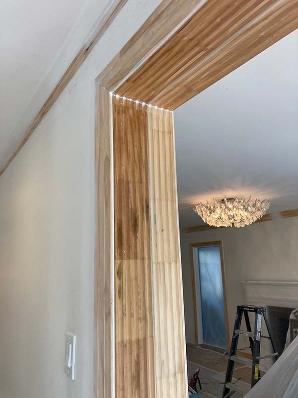 trim painting surface preparation sanding and cleaning